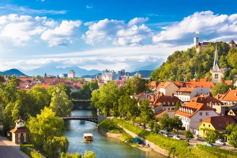 Explore the capital of Ljubljana